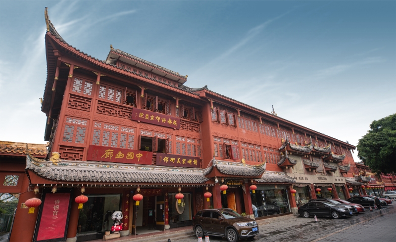 1 這是位于成都琴臺(tái)路的詩(shī)婢家